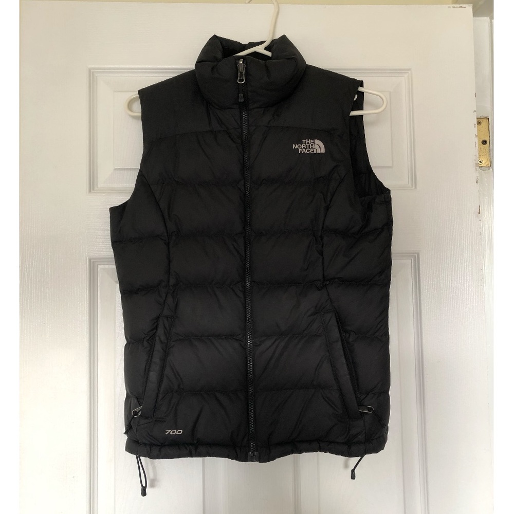 The north face - black down vest